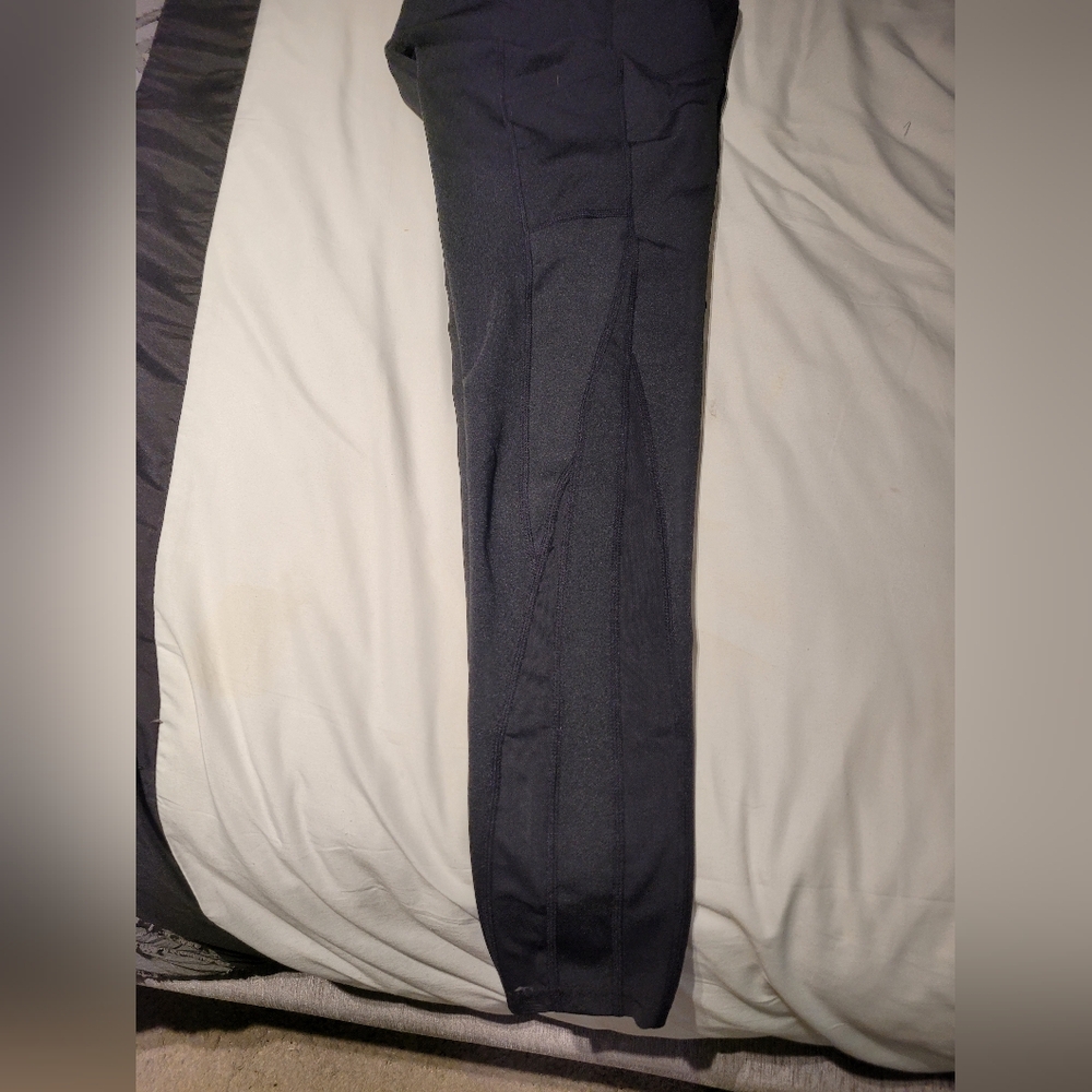 Ardene Black Mess Leggings, New